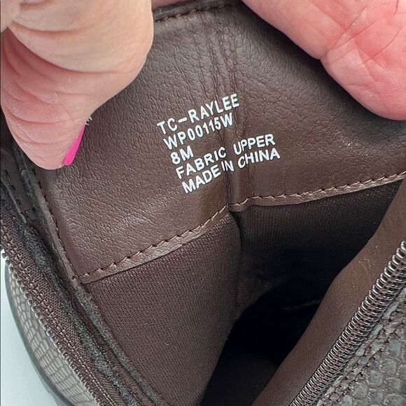 True Craft Raylee Brown Lace-Up Ankle Boots W8 - Picture 7 of 8